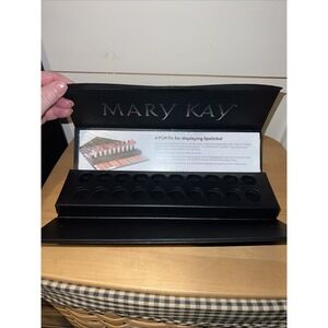 New-Mary Kay Consultant Black Lipstick Display Storage Case Organizer Holds 20